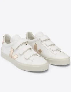 Veja Recife Leather - Extra-White Platine 8 Veja Recife Leather - Extra-White Platine -The Sports Edit veja w recife trainers extra white platine RC052762 2