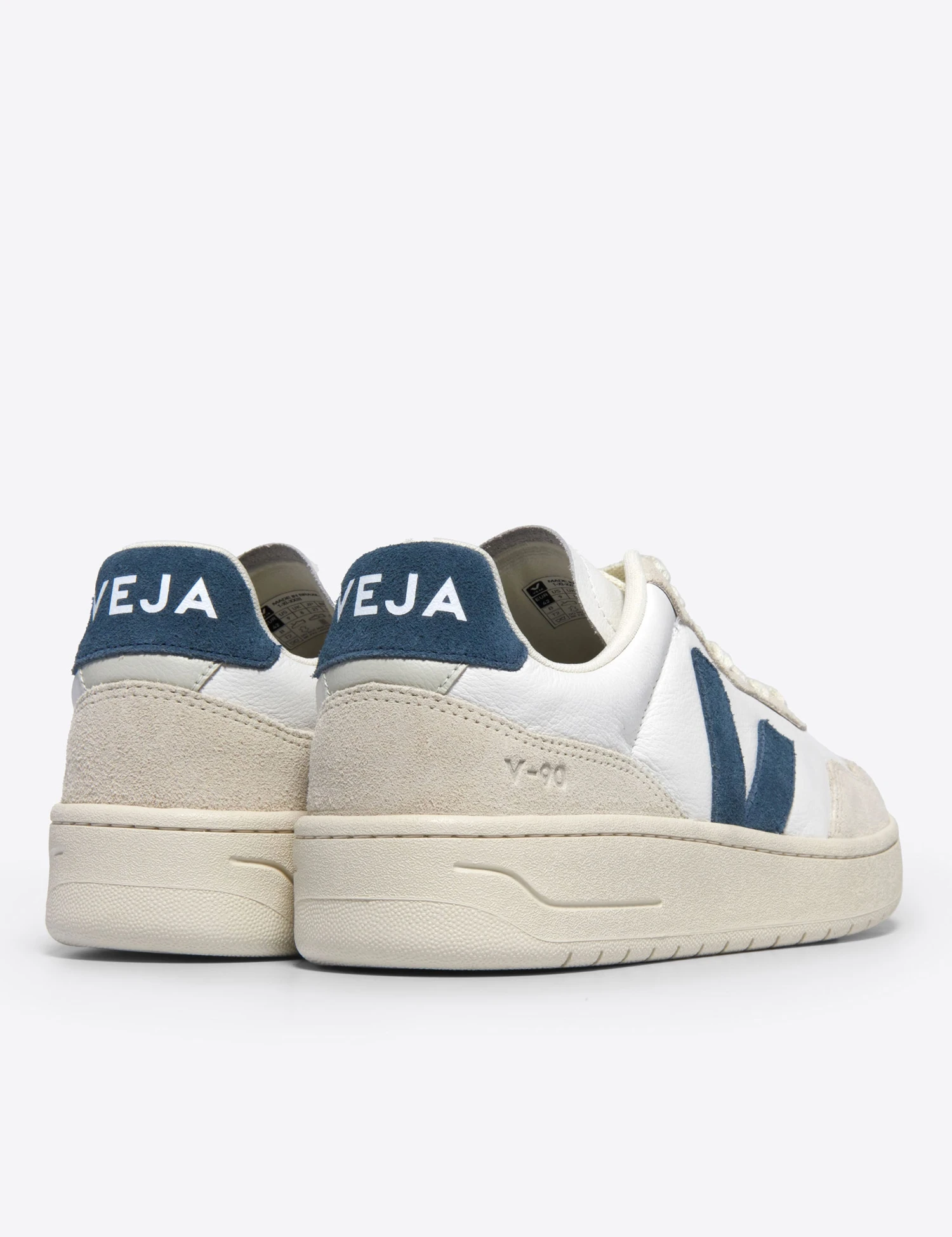 Veja V-90 Leather - White California 6 Veja V-90 Leather - White California - Image 4