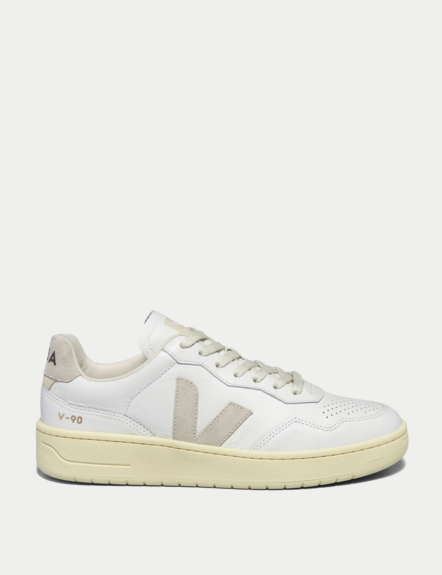 Veja V-90 Leather - White Natural 3 Veja V-90 Leather - White Natural