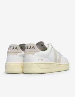 Veja V-90 Leather - White Natural 9 Veja V-90 Leather - White Natural -The Sports Edit veja w v 90 leather trainers white natural vd2003655 4