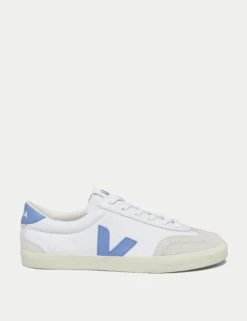 Veja Volley Canvas - White Aqua