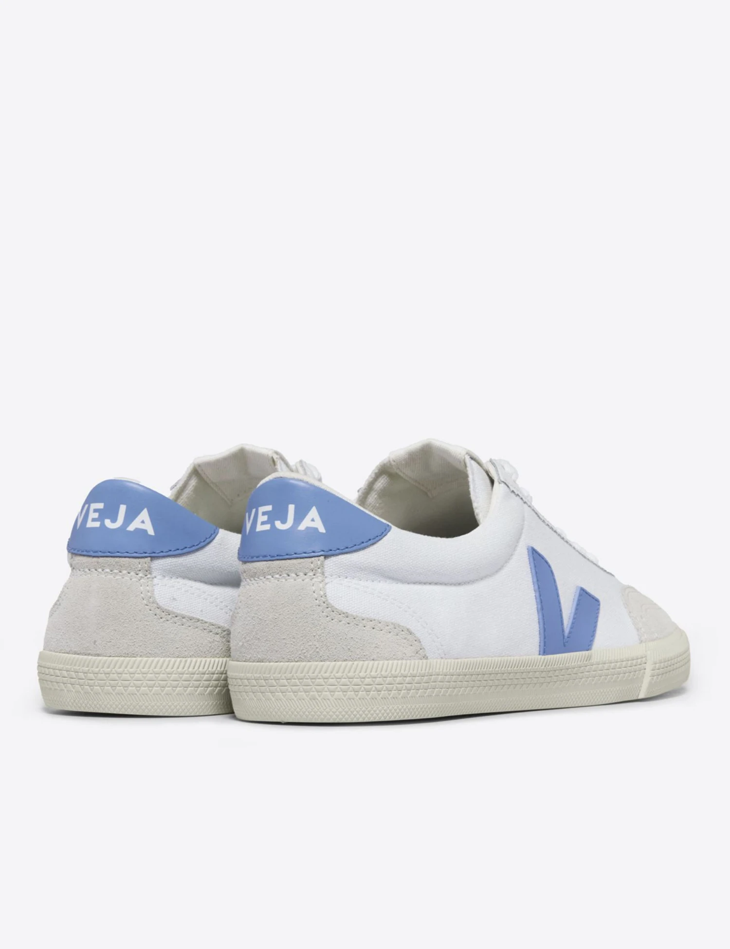 Veja Volley Canvas - White Aqua 5 Veja Volley Canvas - White Aqua - Image 3