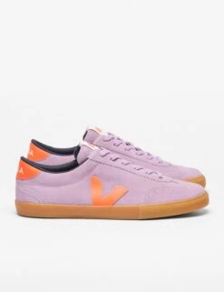 Veja Volley Suede - Orchid Fury Natural 8 Veja Volley Suede - Orchid Fury Natural -The Sports Edit veja w volley suede trainers orchid fury natural vo0320887 3