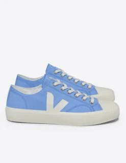 Veja Wata II Low Canvas - Aqua Pierre -The Sports Edit veja w wata ii low trainers aqua pierre PL0103515 4