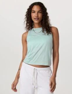 Vuori Energy Top - Spearmint Heather