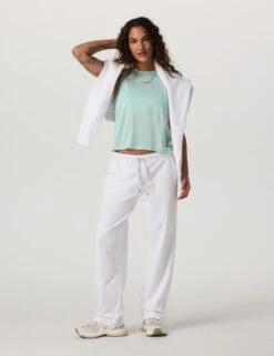 Vuori Energy Top - Spearmint Heather 16 Vuori Energy Top - Spearmint Heather -The Sports Edit vuori energy top spearmint heather vw123smh 3