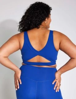Balance Bra - Mazarine Blue -The Sports Edit ymo balance bra mazarine blue 2