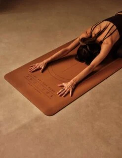 Ever Grip Paws Yoga Mat 4mm - Warm Sand -The Sports Edit yogi bare ever grip paws yoga mat 4mm warm sand 6